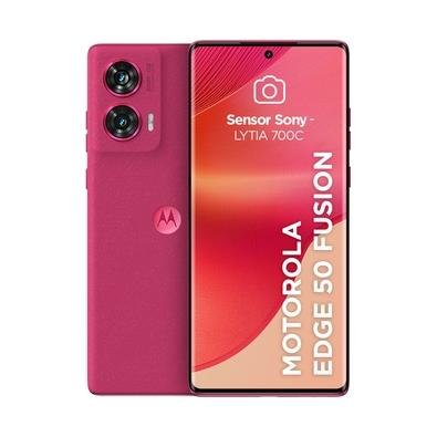 Smartphone Motorola Edge 50 Fusion 5G, 256GB, 8GB RAM, Octa-Core, Câmera Dupla 50MP, Tela 6.7", Rosa - PB1W0001BR