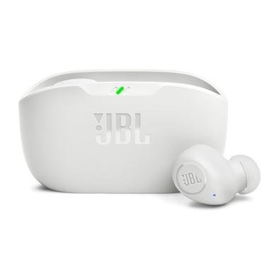 Fone de Ouvido JBL Wave Buds 2, Cancelamento de Ruído, Bateria Até 40 Horas, Bluetooth 5.3, Conexão Multipontos, IP54, Branco - JBLWBUDS2WHT