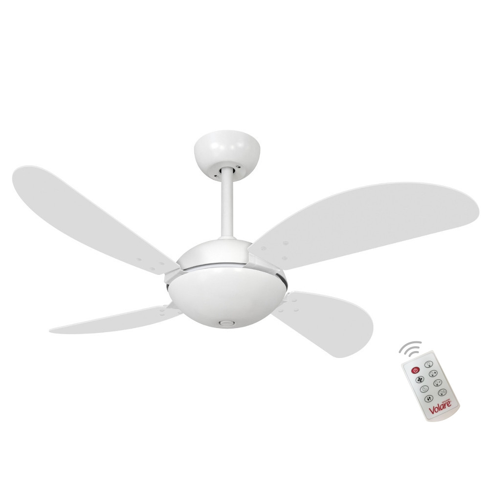 Ventilador Volare Fly Off Branco 127V e Controle Remoto