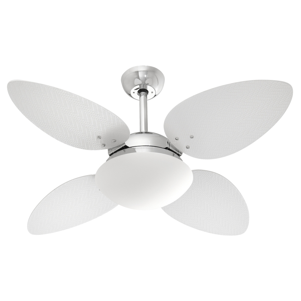 Ventilador de Teto Volare Petalo Palmae Branco 220V