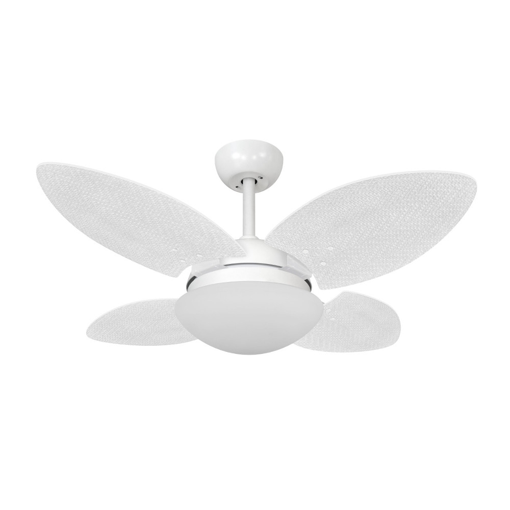 Ventilador de Teto Volare Mini Petalo Palmae Branco 127V