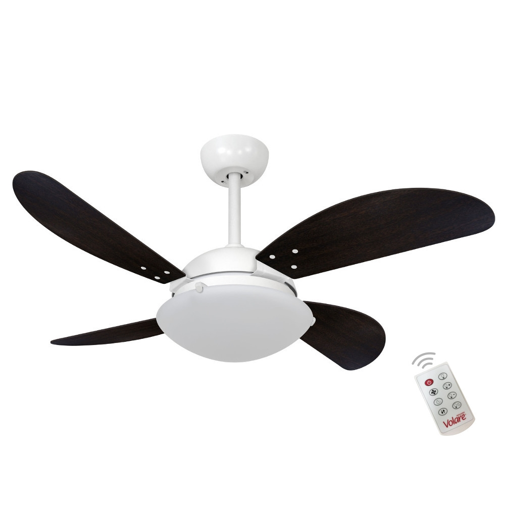 Ventilador Volare Fly Tabaco 127V e Controle Remoto