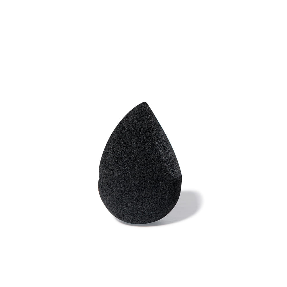 Esponja de maquiagem flat drop océane preto único Esponja de maquiagem flat drop océane preto único