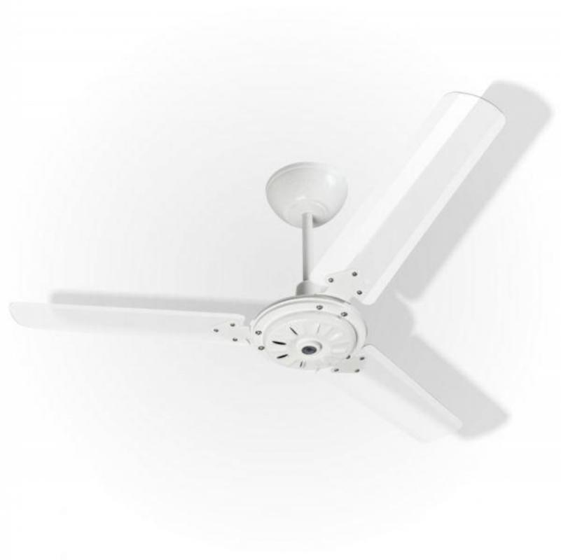 Ventilador Eco San Branco 220V 3 Pás Transparentes