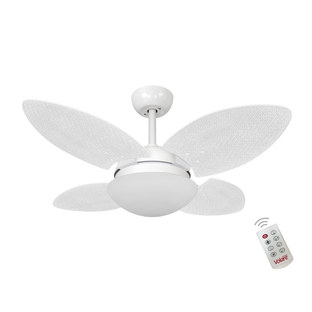 Ventilador Lil Premium Branco 127V e Controle Remoto