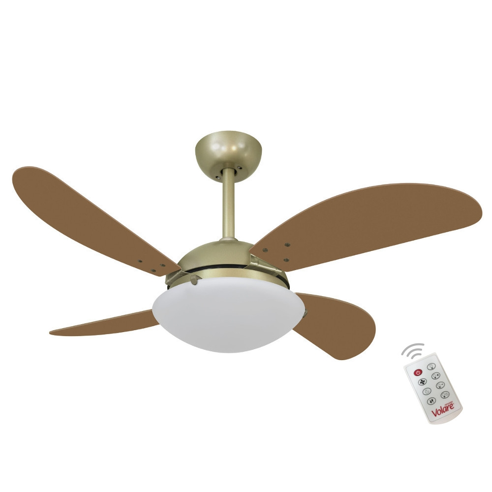 Ventilador Volare Fly Natural 127V e Controle Remoto