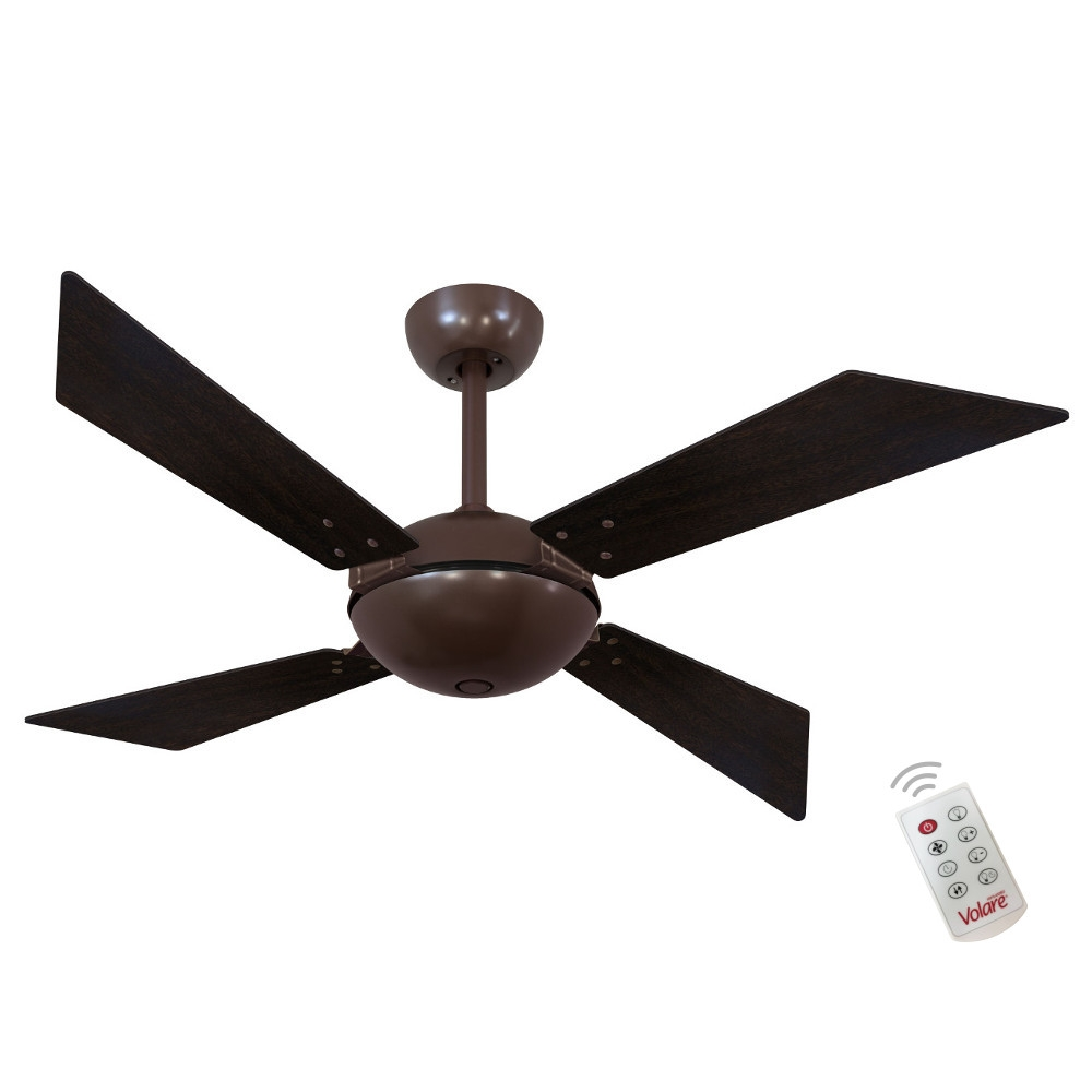 Ventilador Volare Tech Off Tabaco 220V e Controle Remoto