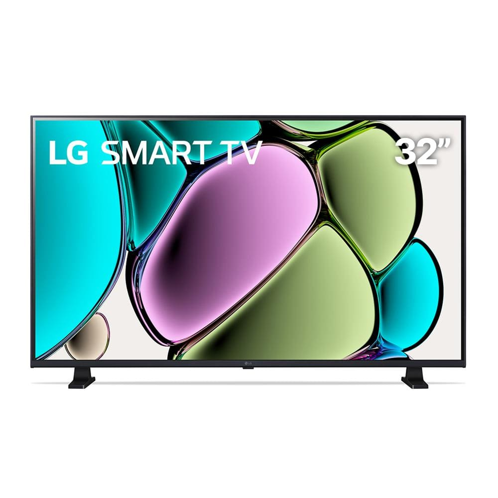 Smart TV LED 32" LG HD R650 com processador ThinQ AI, Wi-Fi, Bluetooth, HDMI, HDR10 e Alexa