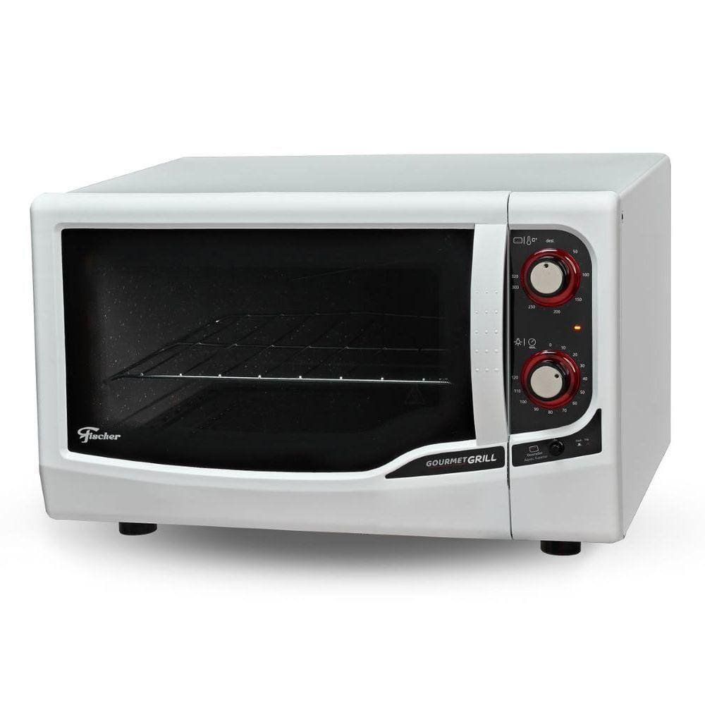 Forno Elétrico de Bancada Fischer Gourmet Grill 44L Branco 127V - 110V