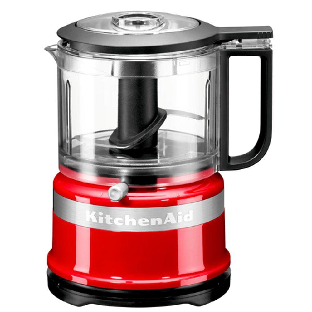 Mini Processador de Alimentos KitchenAid Empire Red com 02 Velocidades, Capacidade de 0,8 Litros - KJA03BV - 110V