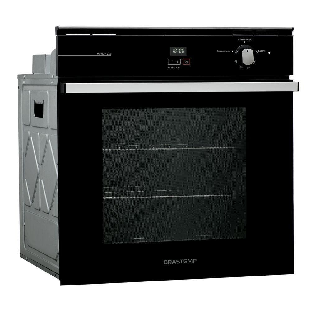 Forno A Gás De Embutir 78 Litros BOA84AERNA Brastemp 220v - 220V