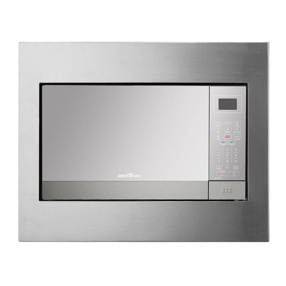 Micro-Ondas de Embutir Britânia BMB26IEB Inox 26L 1400W 127V - 110V