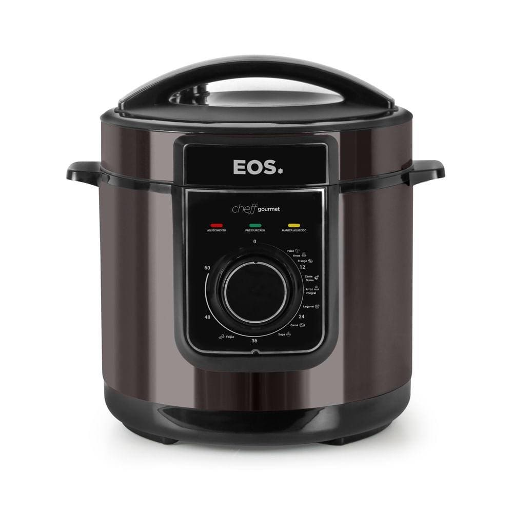 Panela de Pressão Elétrica EOS Multicooker 5L Titanium EPP50MT 220V 220V - 220V