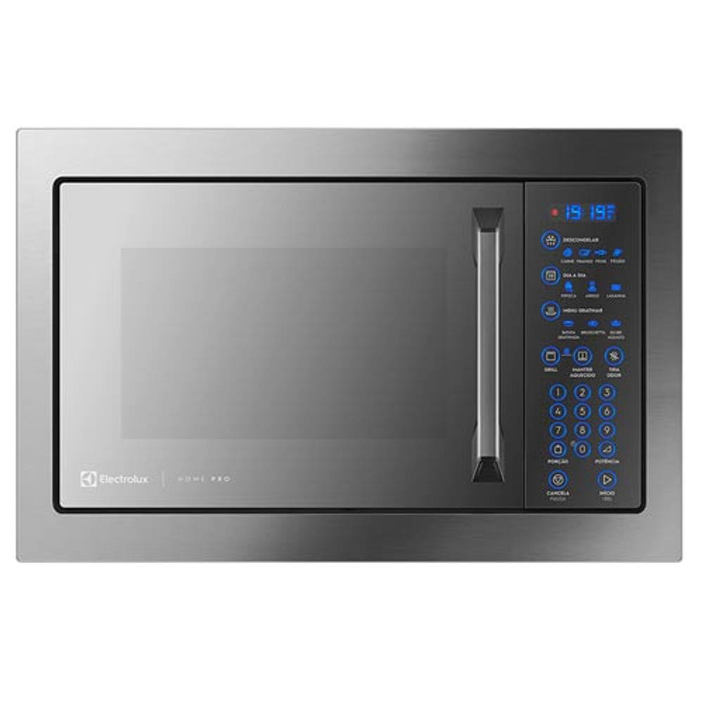 Micro-ondas de Embutir Electrolux com 34 Litros de Capacidade e Grill Inox - MX43T - 110V