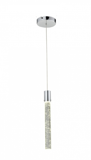 Pendente Led Austin Cilindrico Cromado - Hevvy Pendente Led Austin Cilindrico Cromado - Hevvy