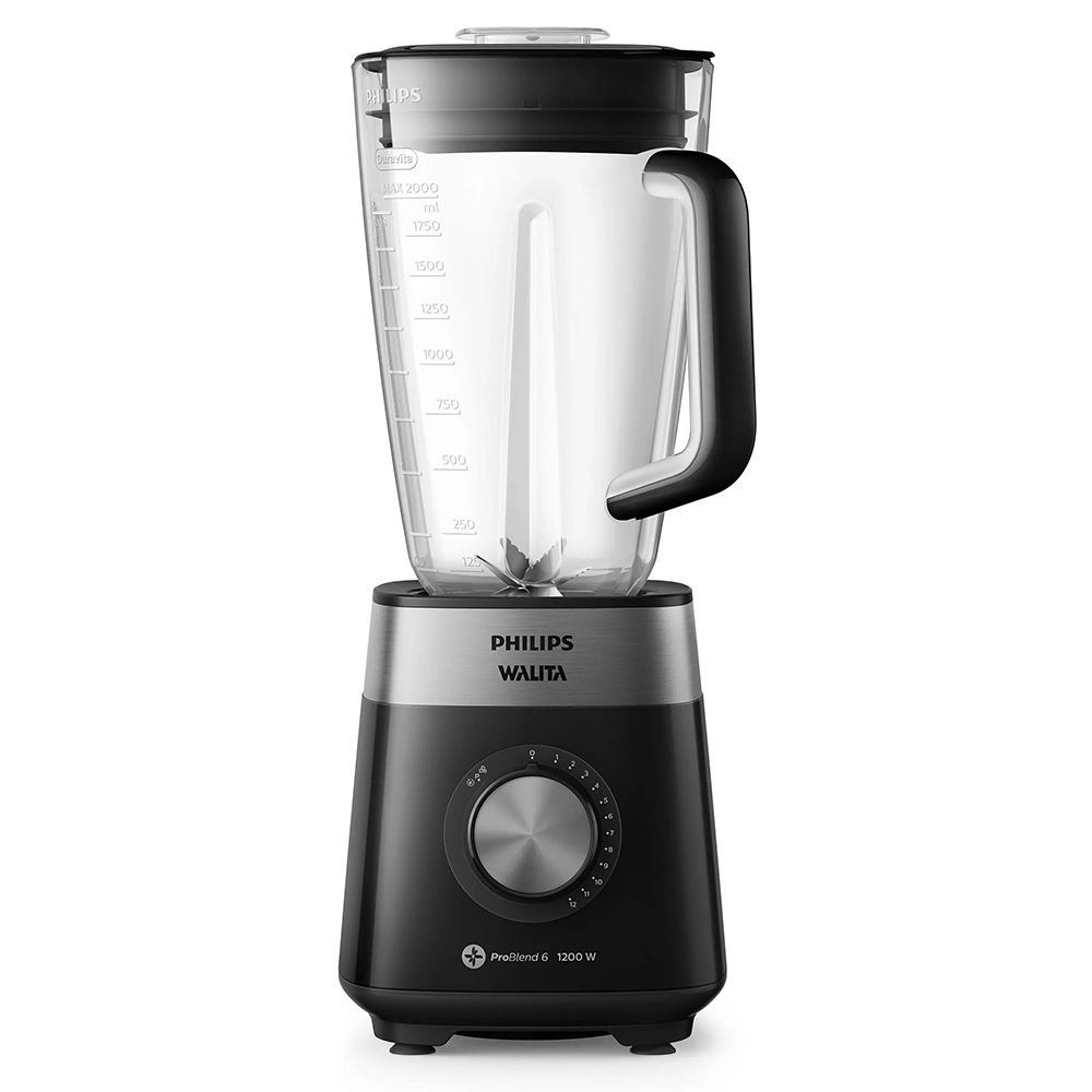 Liquidificador Walita Serie 5000 RI2242 Copo Tritan 12 Velocidades 1200W 3 Litros Preto Liquidificador Walita Serie 5000 RI2242 Copo Tritan 12 Velocidades 1200W 3 Litros Preto