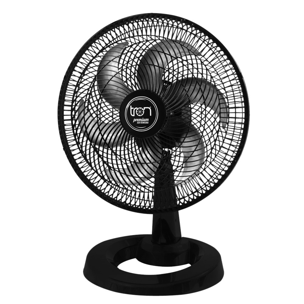 Ventilador Mesa Lorena Preto Oscilante 127V