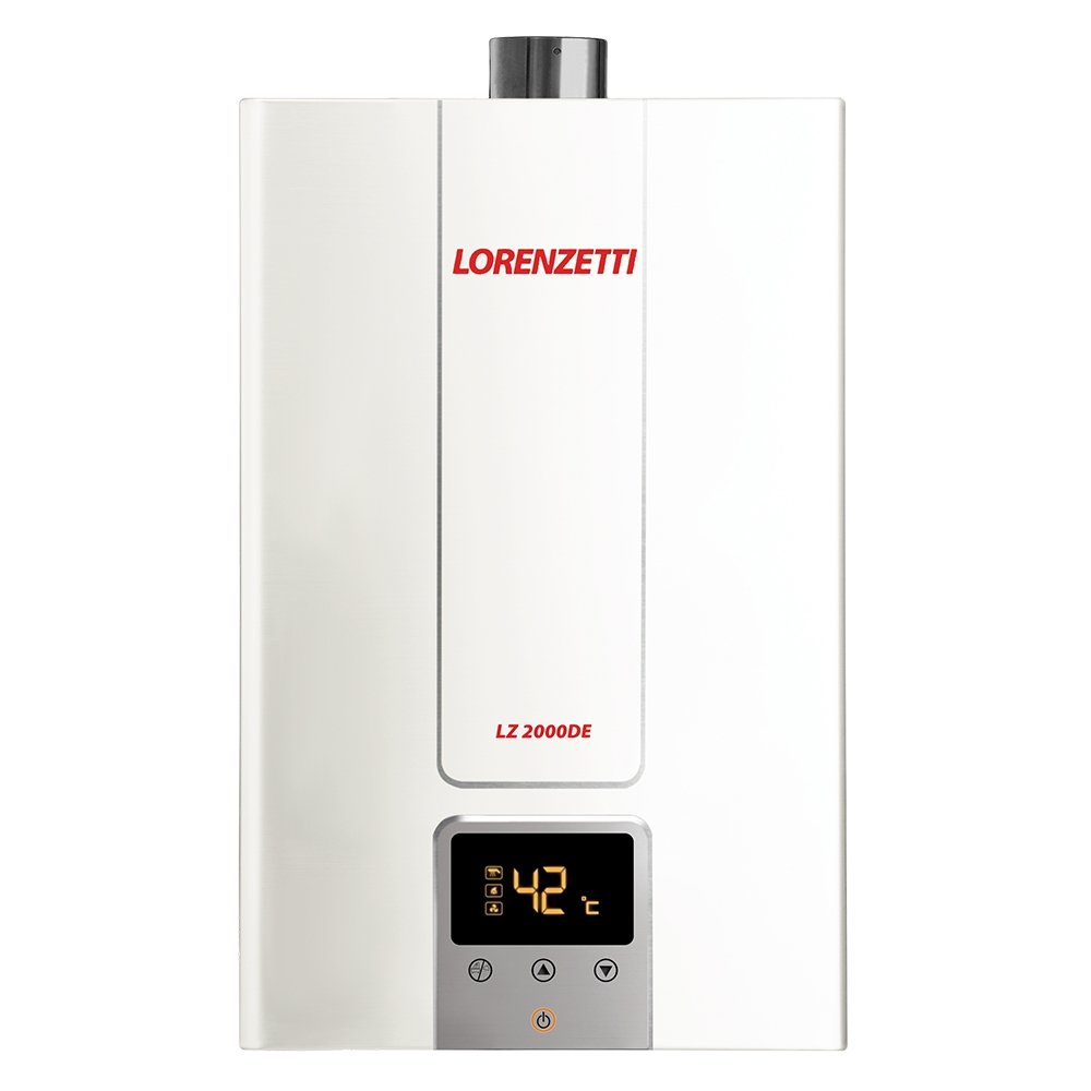 Aquecedor de Água A Gás Lorenzetti - Digital LZ 2000DE Gás Natural 20L