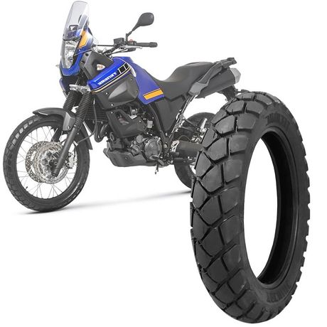 Pneu Moto XT 660Z Tenere Technic Aro 17 130/80-17 65s Traseiro T&C Plus