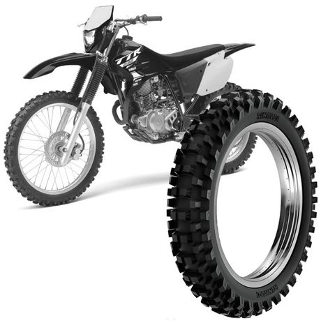 Pneu Moto TT-R 230 Rinaldi Aro 18 110/100-18 64m Traseiro RW33