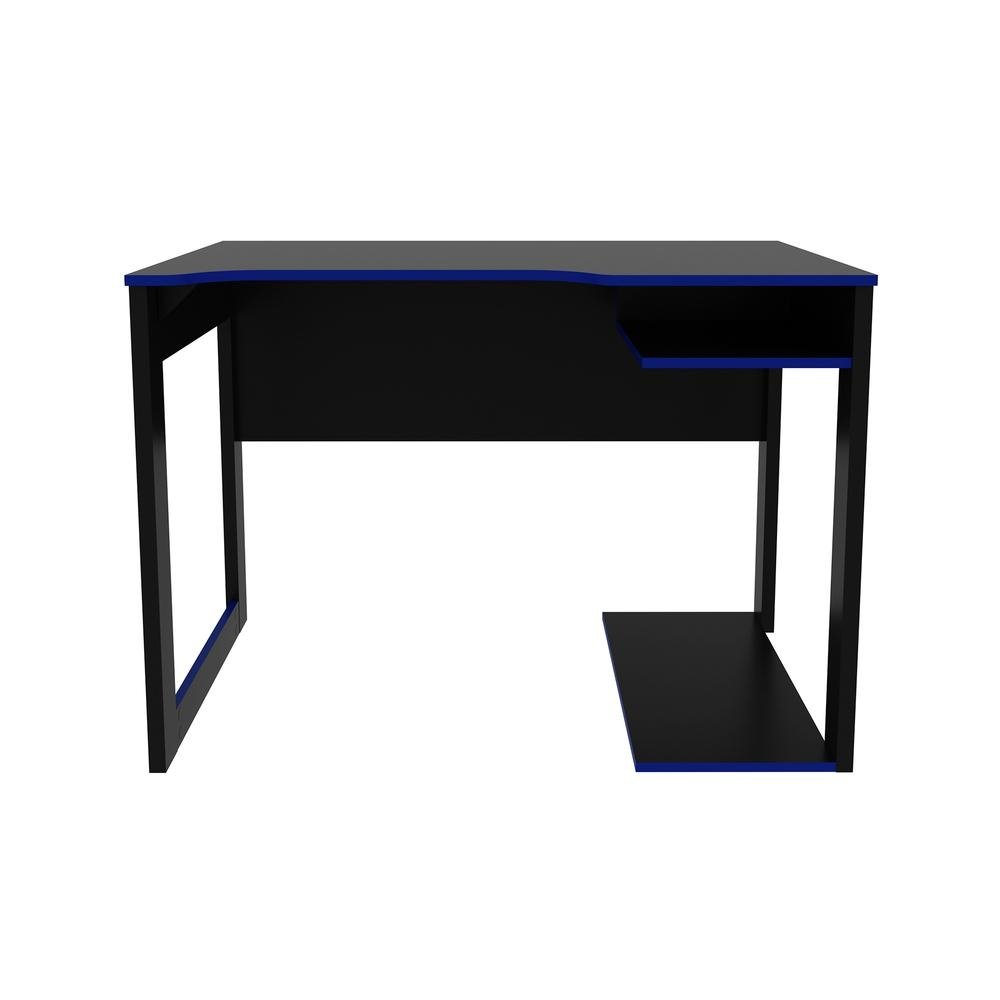 Mesa Gamer Multimoveis CR25057 Preta/Azul