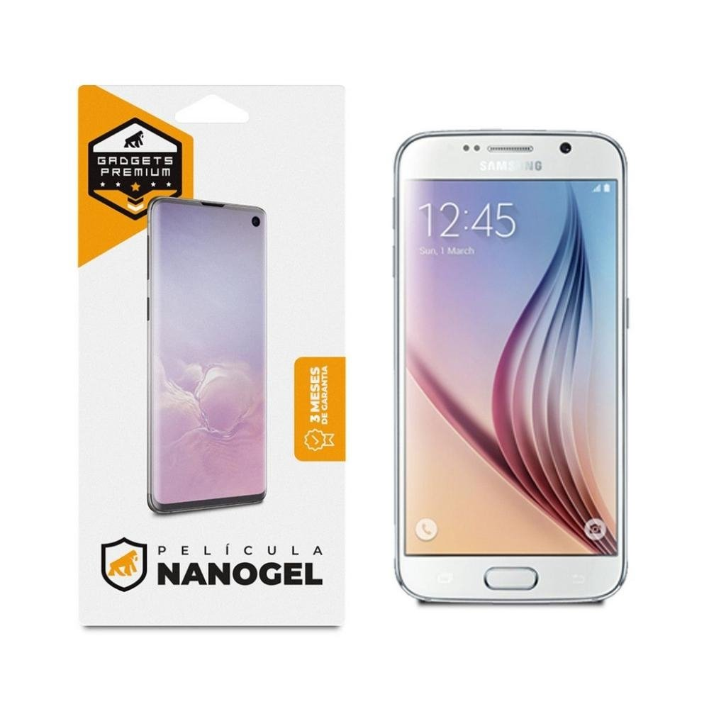 Pelicula Nano Gel Dupla para Samsung Galaxy S6 - Gshield