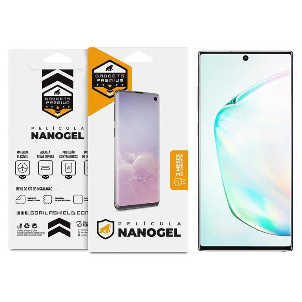 Pelicula para Samsung Galaxy Note 10 Plus - Nano Gel Defender - Gshield