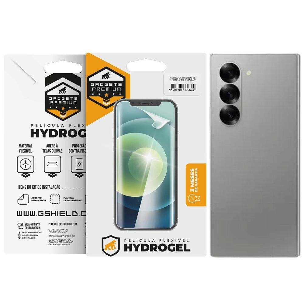 Pelicula para Samsung Galaxy Z Fold 6 - Traseira Hydrogel HD - Gshield