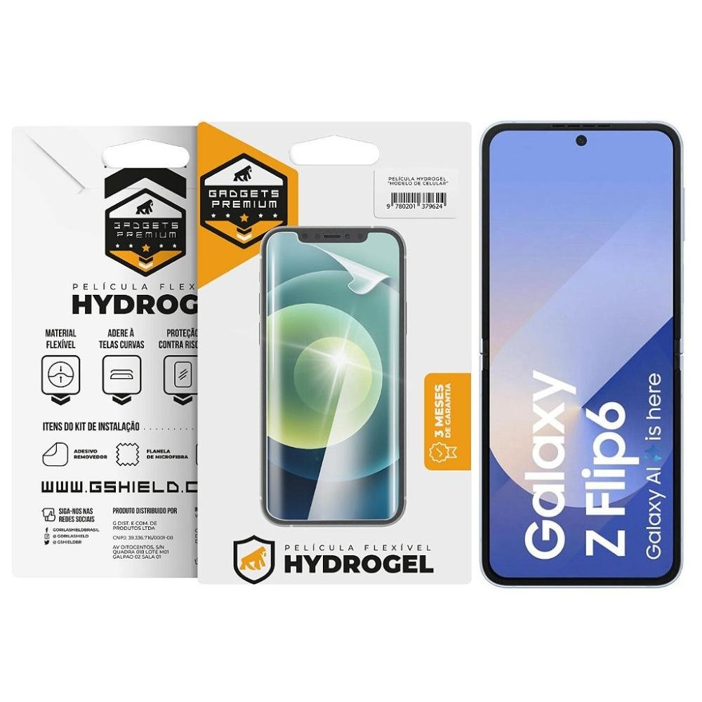 Pelicula para Samsung Galaxy Z Flip 6 - Hydrogel Gamer Fosca - Gshield