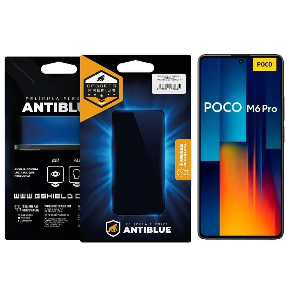 Pelicula para Xiaomi Poco M6 Pro - AntiBlue - Gshield