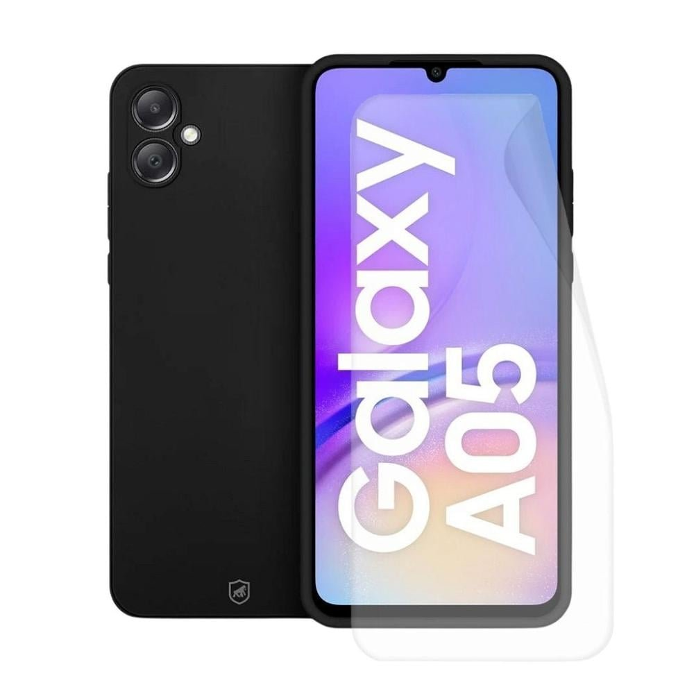 Kit Capa case capinha Silicon Veloz e Pelicula Hydrogel HD para Samsung Galaxy A05 - Gshie