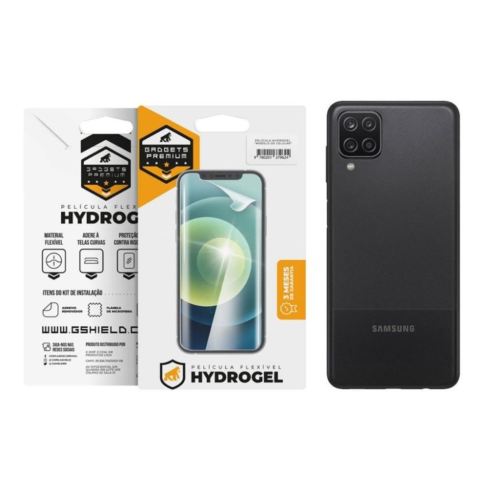 Pelicula Traseira de Hydrogel para Samsung Galaxy A12 - Gshield