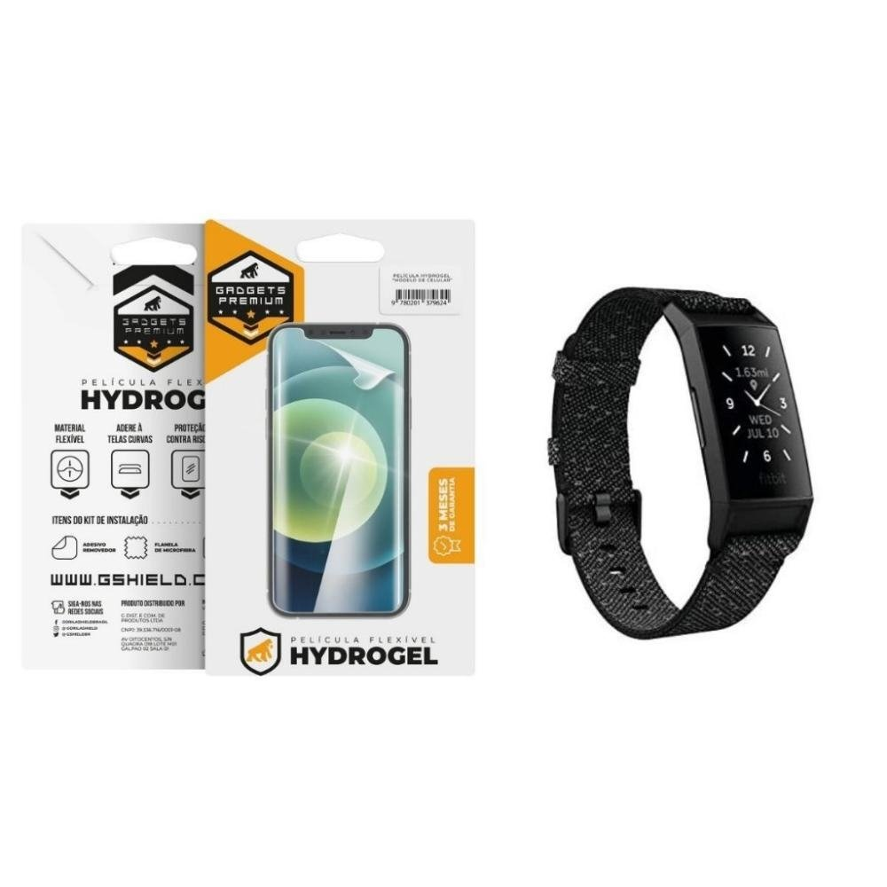 Pelicula Hydrogel para Fitbit Charge 4 - Gshield Pelicula Hydrogel para Fitbit Charge 4 - Gshield