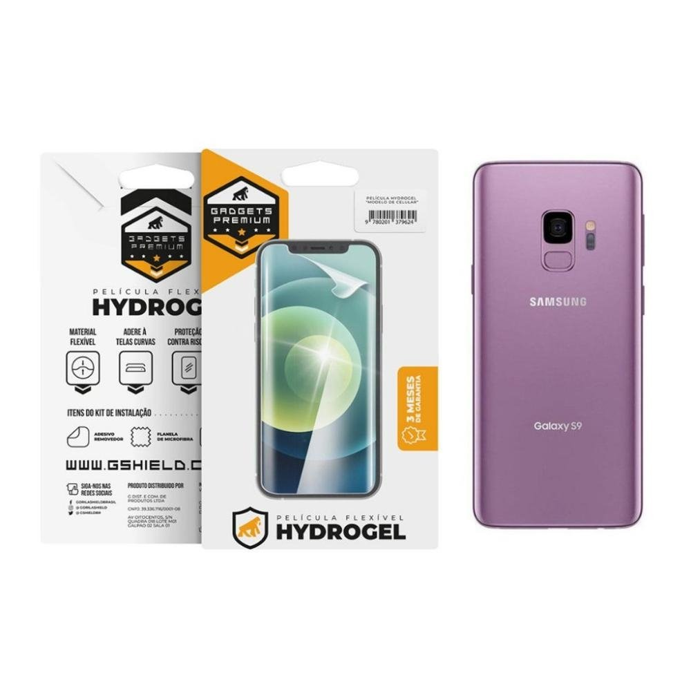 Pelicula Traseira de Hydrogel para Samsung Galaxy S9 - Gshield