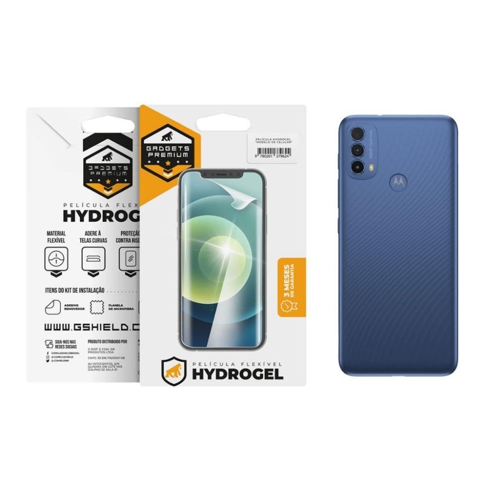 Pelicula para Motorola Moto E30 - Traseira de Hydrogel - Gshield