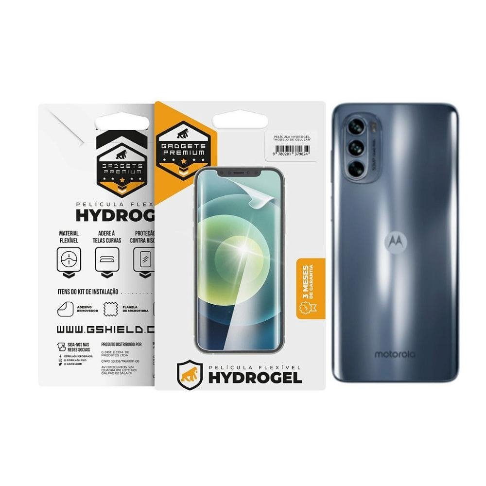 Pelicula para Motorola Moto G62 5G - Traseira Hydrogel HD- Gshield