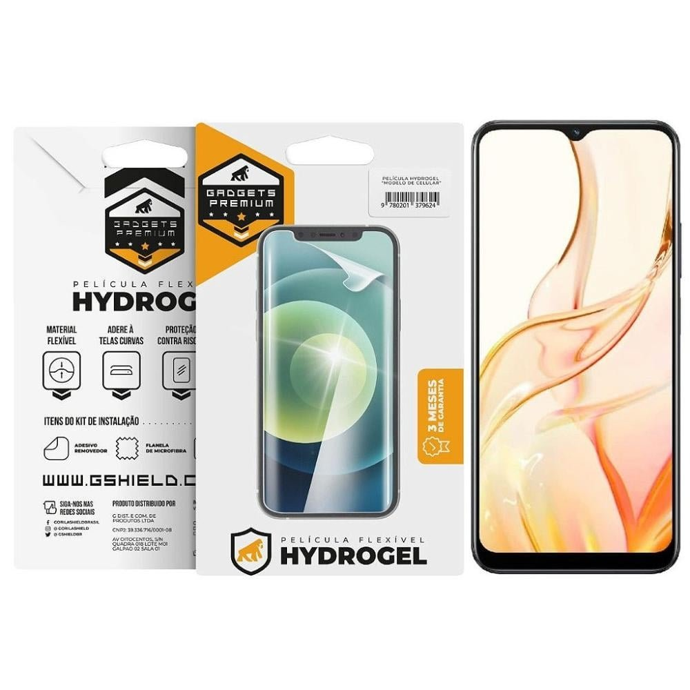 Película para Realme C30s - Hydrogel Gamer Fosca - Gshield