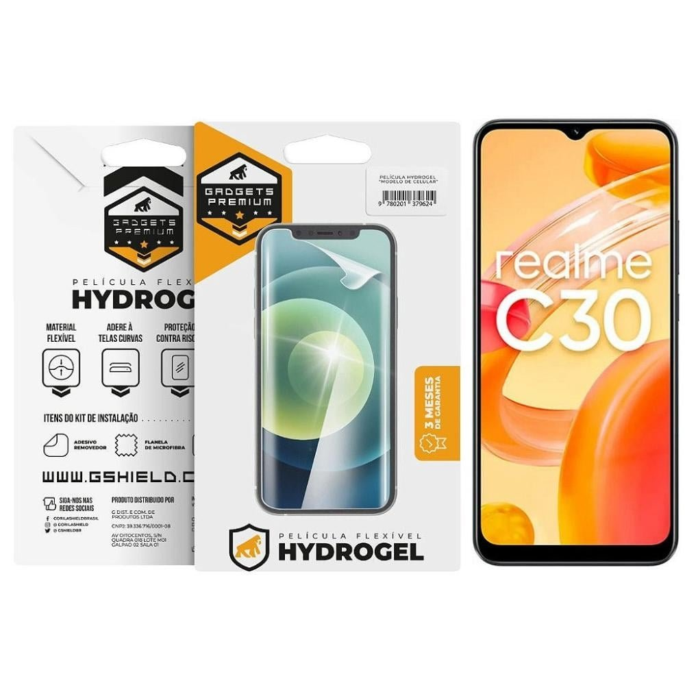 Película para Realme C30 - Hydrogel Gamer Fosca - Gshield