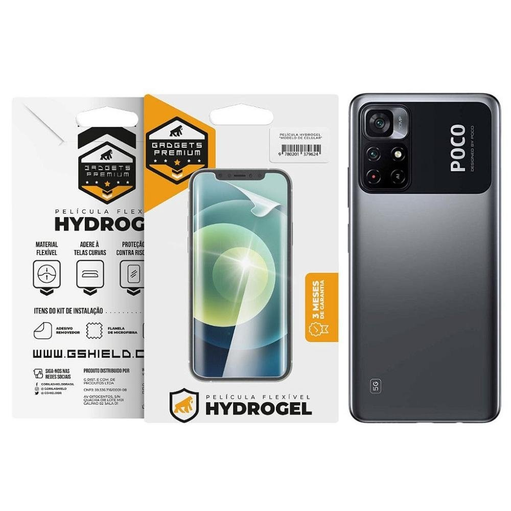 Pelicula para Poco M4 Pro 5G - Traseira Hydrogel HD- Gshield