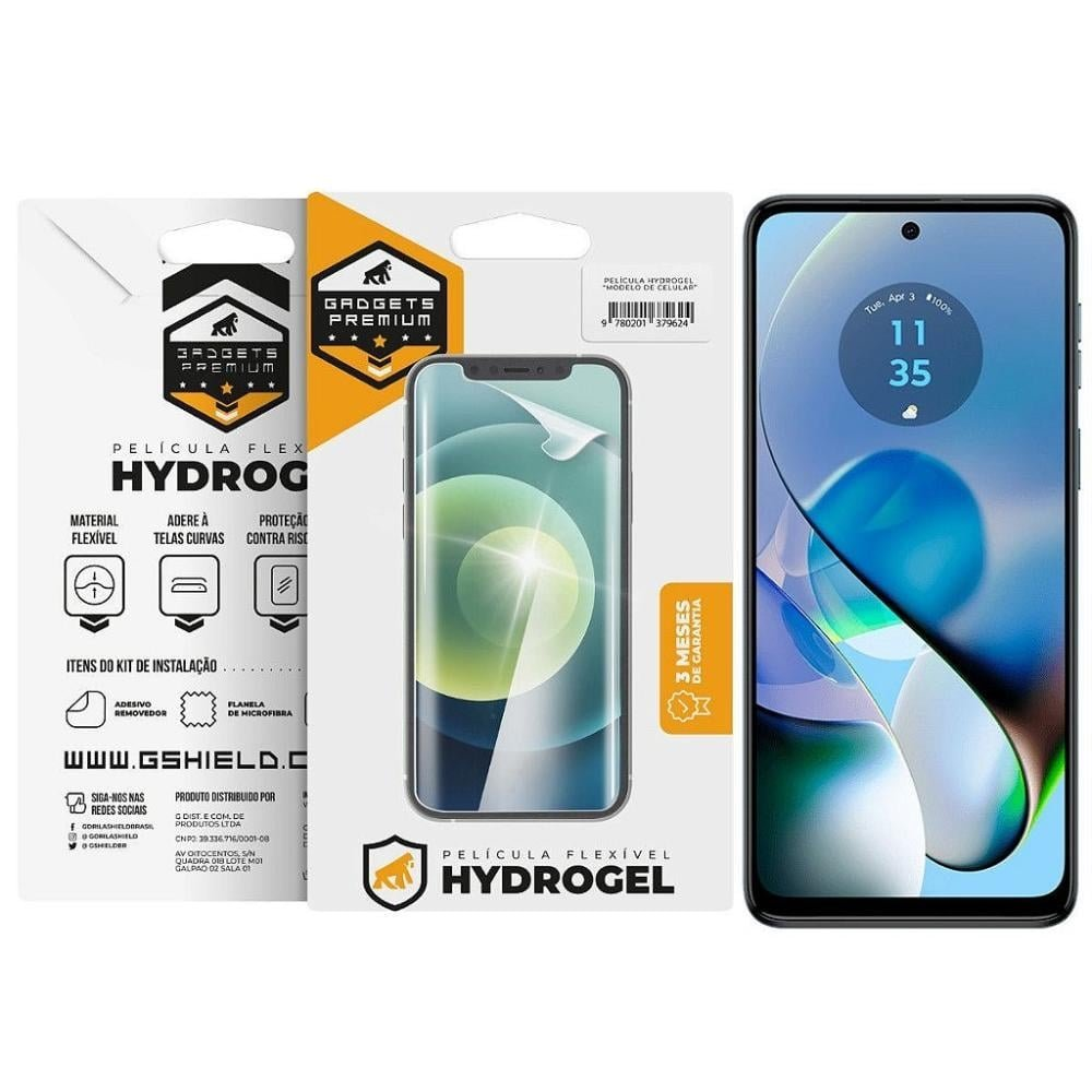 Pelicula para Moto G54 5G - Hydrogel Gamer Fosca - Gshield