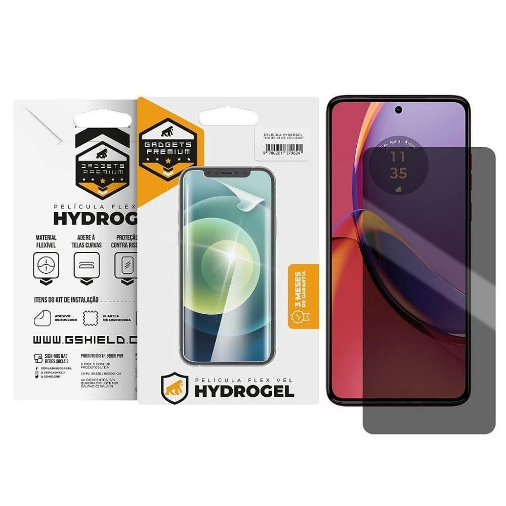 Pelicula para Moto G84 5G - Privacidade Hydrogel - Gshield