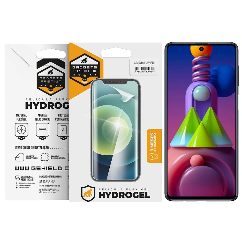 Pelicula para Samsung Galaxy M51 - Hydrogel HD - Gshield