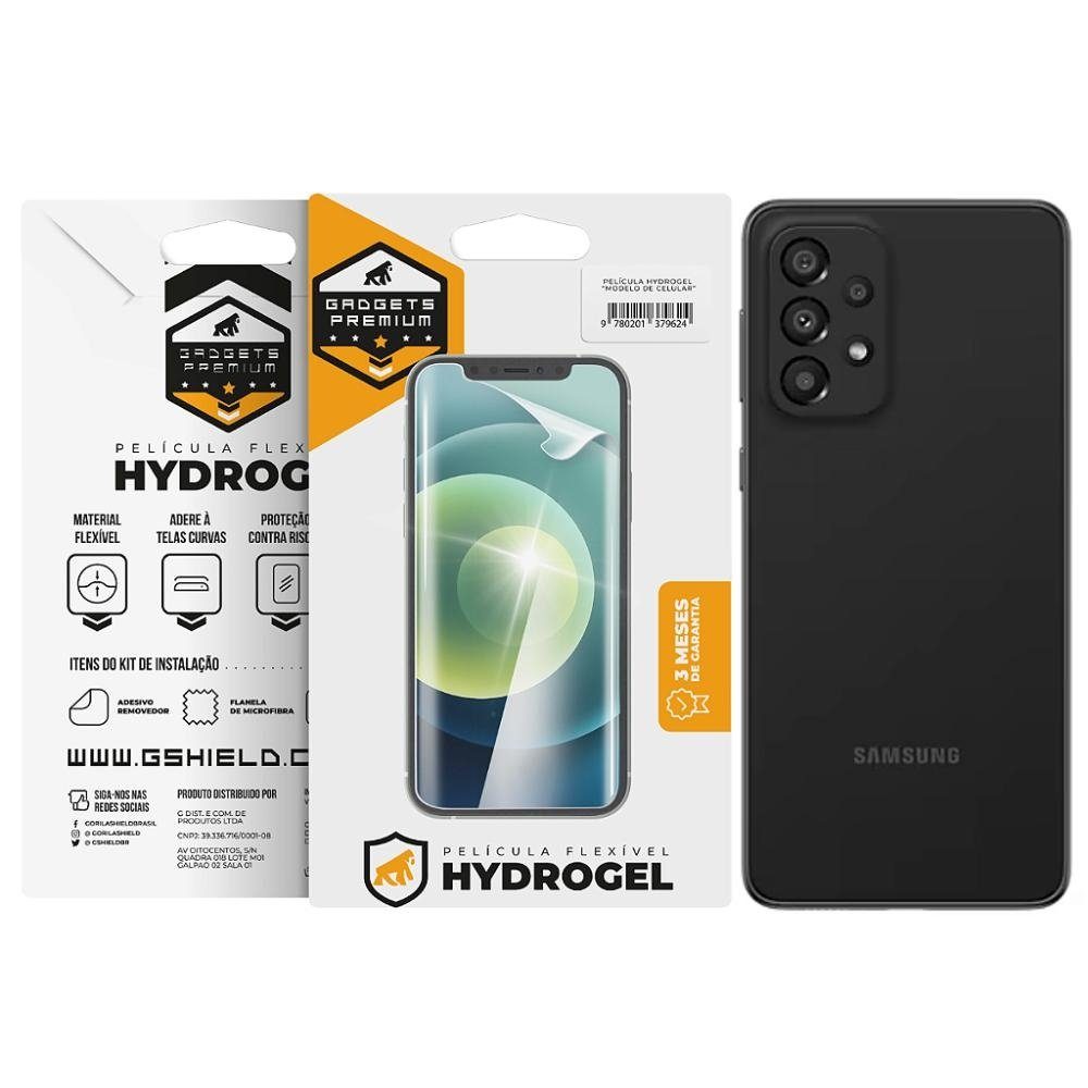 Pelicula para Samsung Galaxy A33 5G - Traseira Hydrogel HD - Gshield