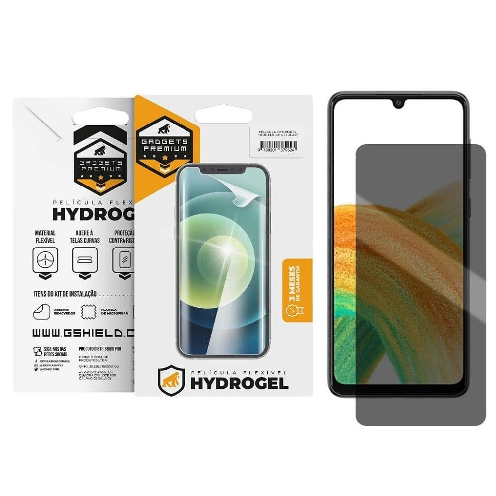 Pelicula para Samsung Galaxy A33 5G - Privacidade Hydrogel - Gshield