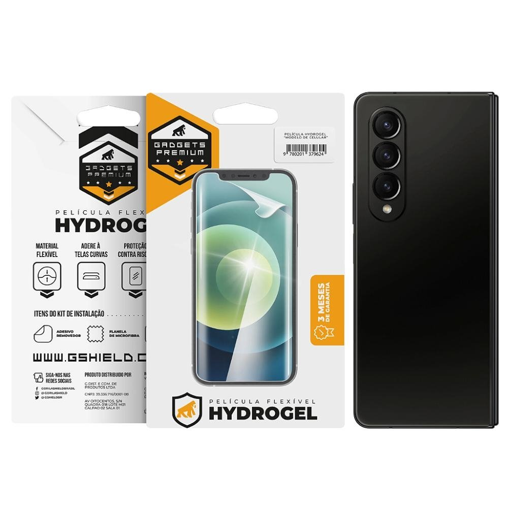 Pelicula para Samsung Galaxy Z Fold 4 - Traseira Hydrogel HD- Gshield