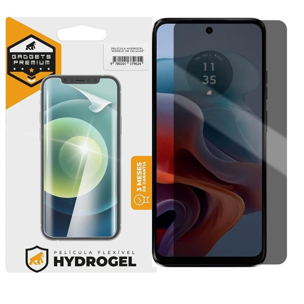 Pelicula para Motorola Moto G34 5G - Privacidade Hydrogel - Gshield