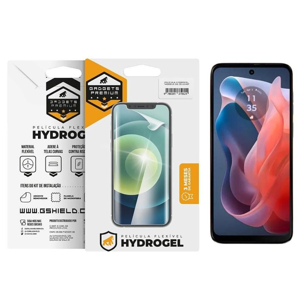 Pelicula para Motorola Moto G Play 2024 - Hydrogel Gamer Fosca - Gshield