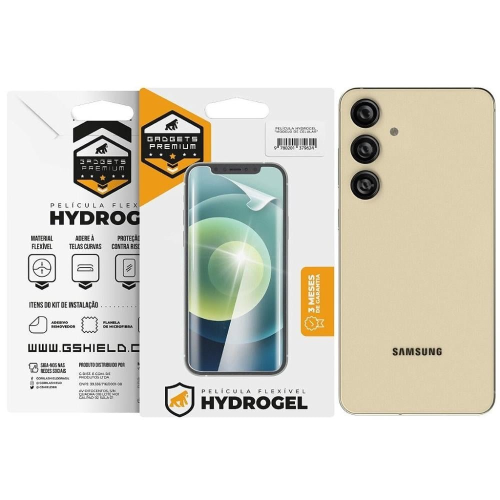 Pelicula para Samsung Galaxy S24 Plus - Traseira Hydrogel HD - Gshield