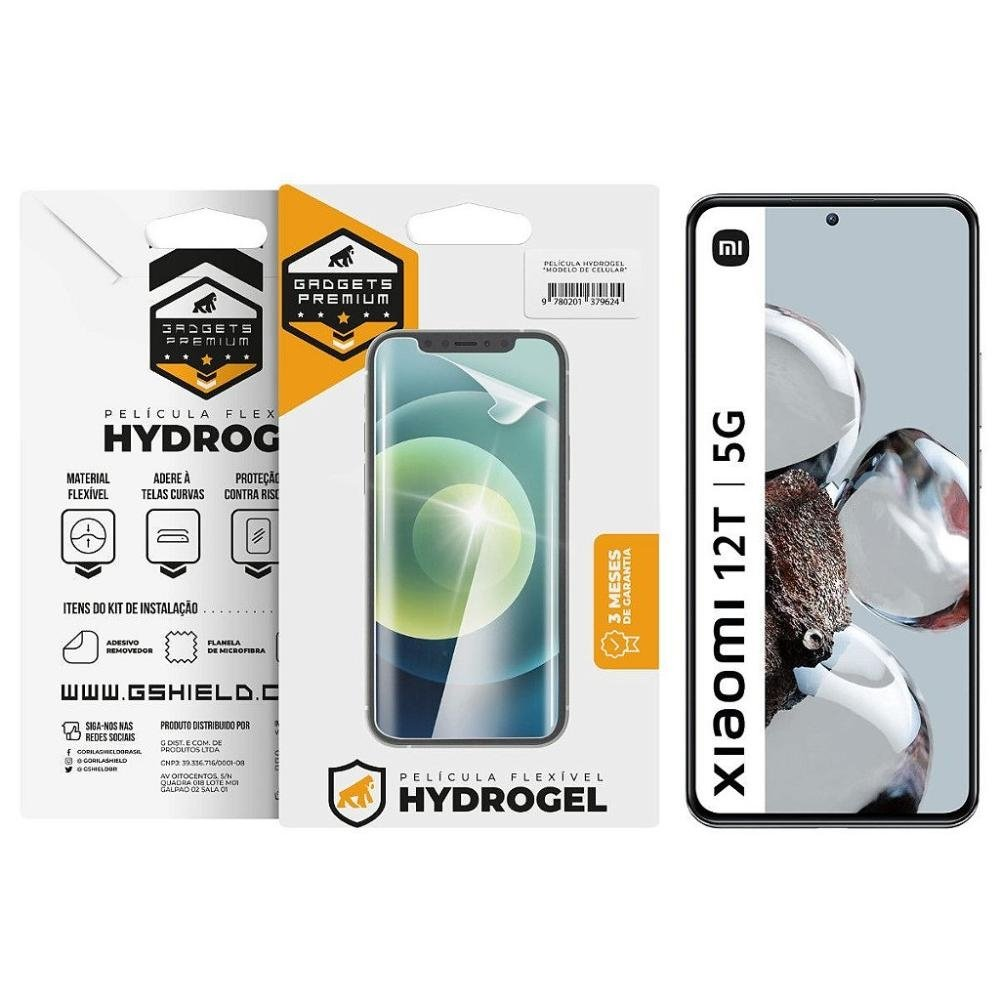 Pelicula para Xiaomi 12T - Hydrogel Gamer Fosca - Gshield