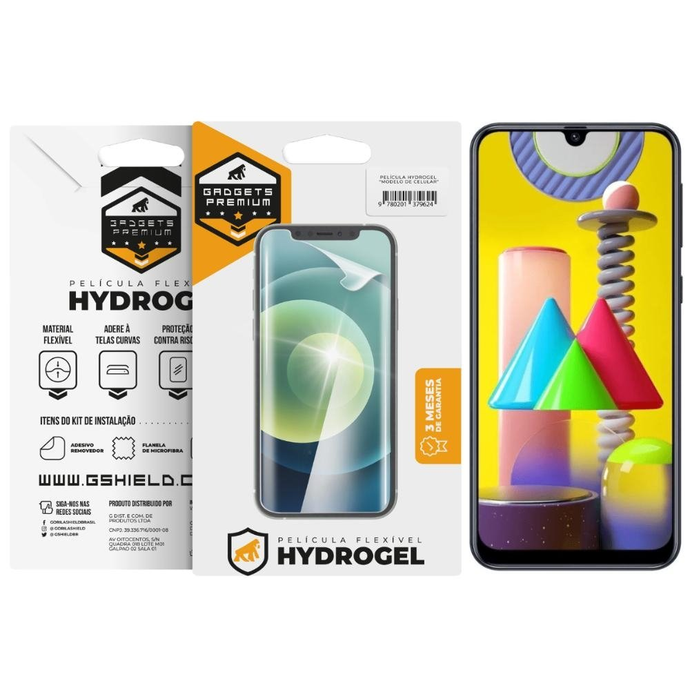 Pelicula para Samsung Galaxy M31 - Hydrogel Fosca - Gshield